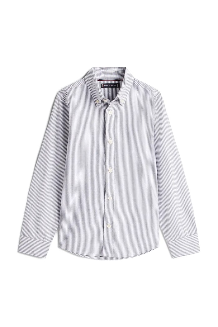 Dječja košulja Tommy Hilfiger KB0KB09605.128.176.PPY2 plava SS26