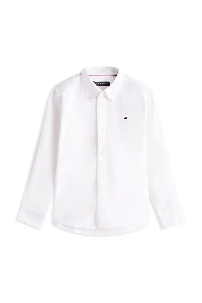 Tommy Hilfiger koszula dziecięca KB0KB10192.128.176.PPY2 biały SS26
