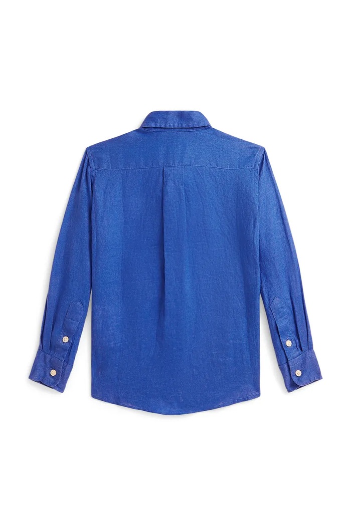 Polo Ralph Lauren Cămașă de in 322967600500 albastru SS26