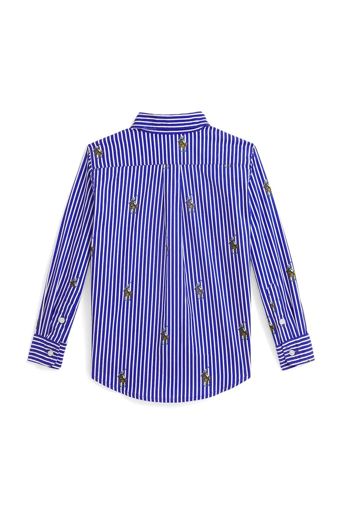 Polo Ralph Lauren gyerek ing pamutból 322A96287001 kék SS26