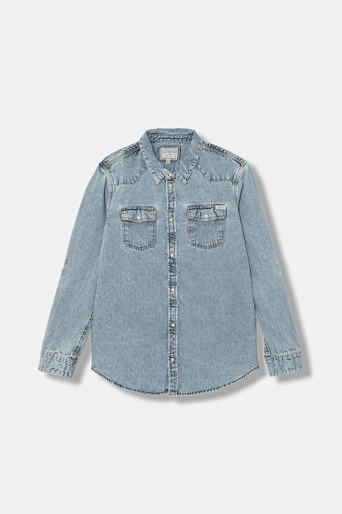 Guess gyerek farmerdzseki pamut kék L6RH00.D4EU0.PPY2