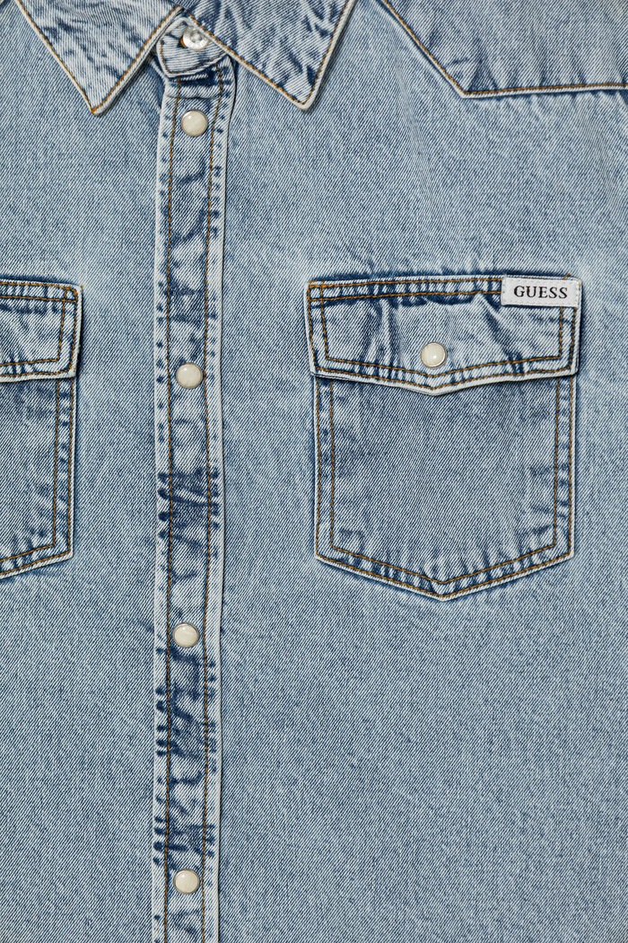 Fiú Guess gyerek farmerdzseki L6RH00.D4EU0.PPY2 kék