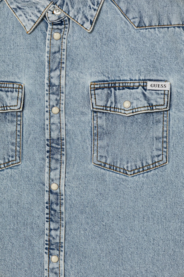 Fiú Guess gyerek farmerdzseki L6RH00.D4EU0.PPY2 kék