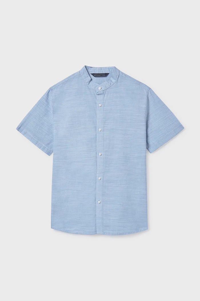Παιδικό βαμβακερό πουκάμισο Mayoral casual μπλε 6171.7C.Junior.PPY2