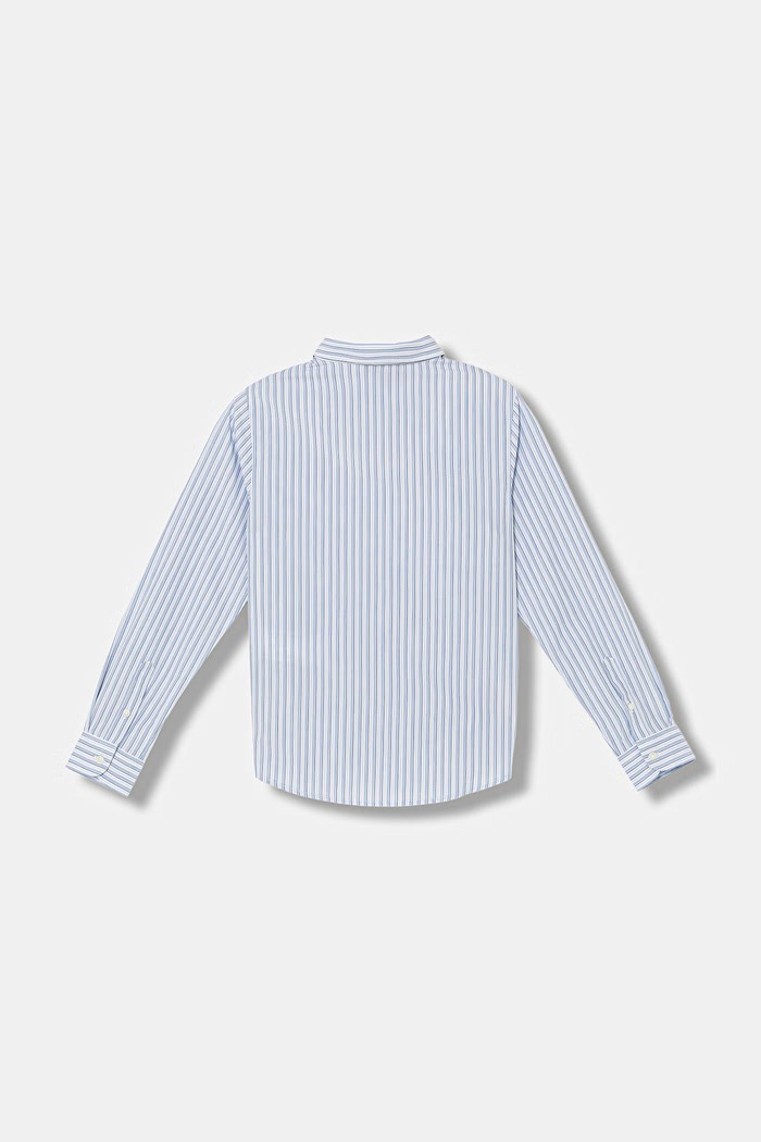 Dětská bavlněná košile Emporio Armani EB001314.AF20973 modrá SS26