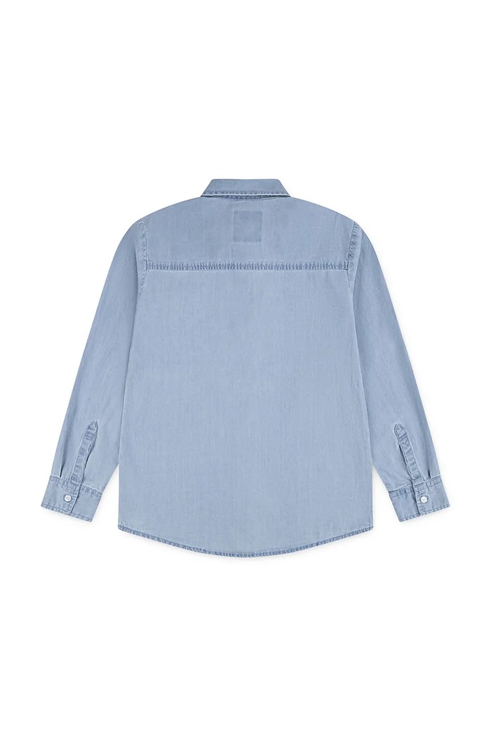 Dečki Levi's srajca otroška bombažna BATTERY HOUSEMARK SHIRT 8EP676 modra