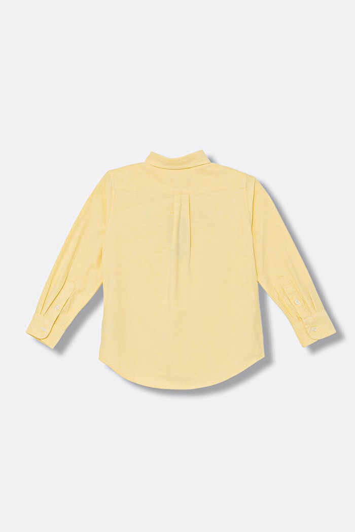 Detská košeľa Polo Ralph Lauren 322A12748002 žltá SS26