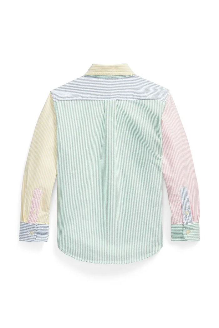 Chlapec Detská bavlnená košeľa Polo Ralph Lauren 322B13800001 viacfarebná
