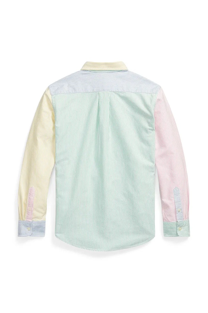 Detská bavlnená košeľa Polo Ralph Lauren 323B13800001 viacfarebná SS26