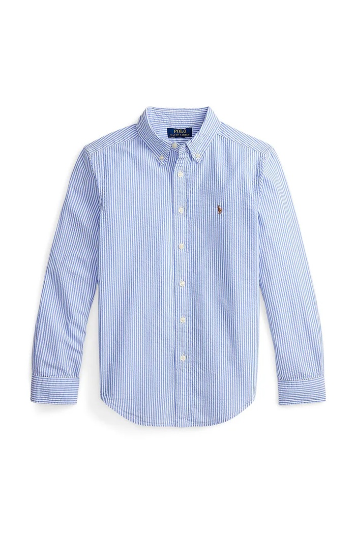 Polo Ralph Lauren gyerek ing pamutból pamut kék 323B23251001