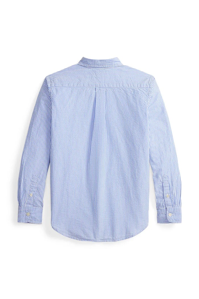 Polo Ralph Lauren gyerek ing pamutból 323B23251001 kék SS26
