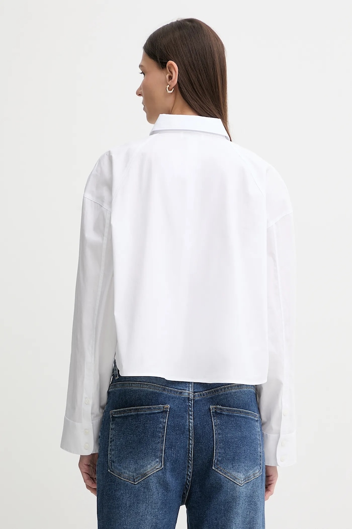 Oblečení Košile Calvin Klein Jeans LV047C141G bílá