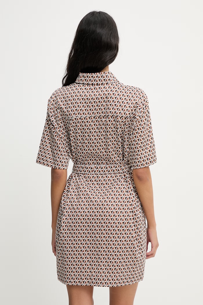 Oblečenie Max Mara Beachwear letné šaty bavlnené BONITO 2616191019600 hnedá