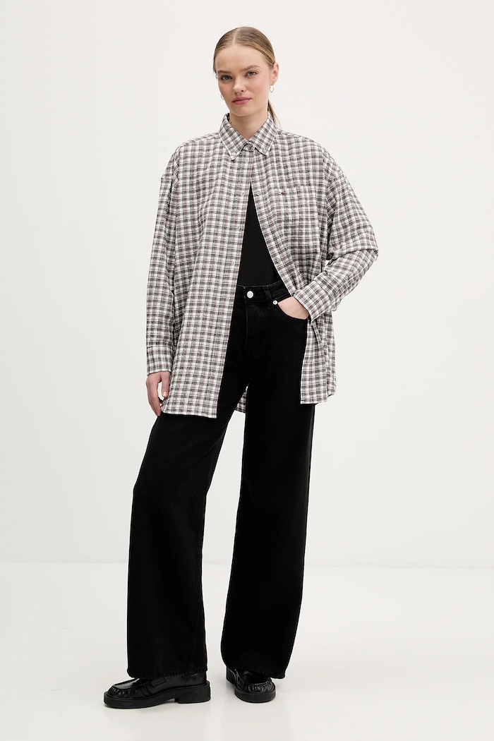 Tommy Jeans ing DW0DW22063 fehér SS26