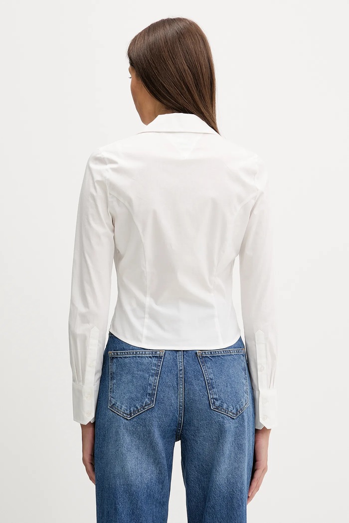Oblečení Košile Tommy Jeans DW0DW22604 béžová