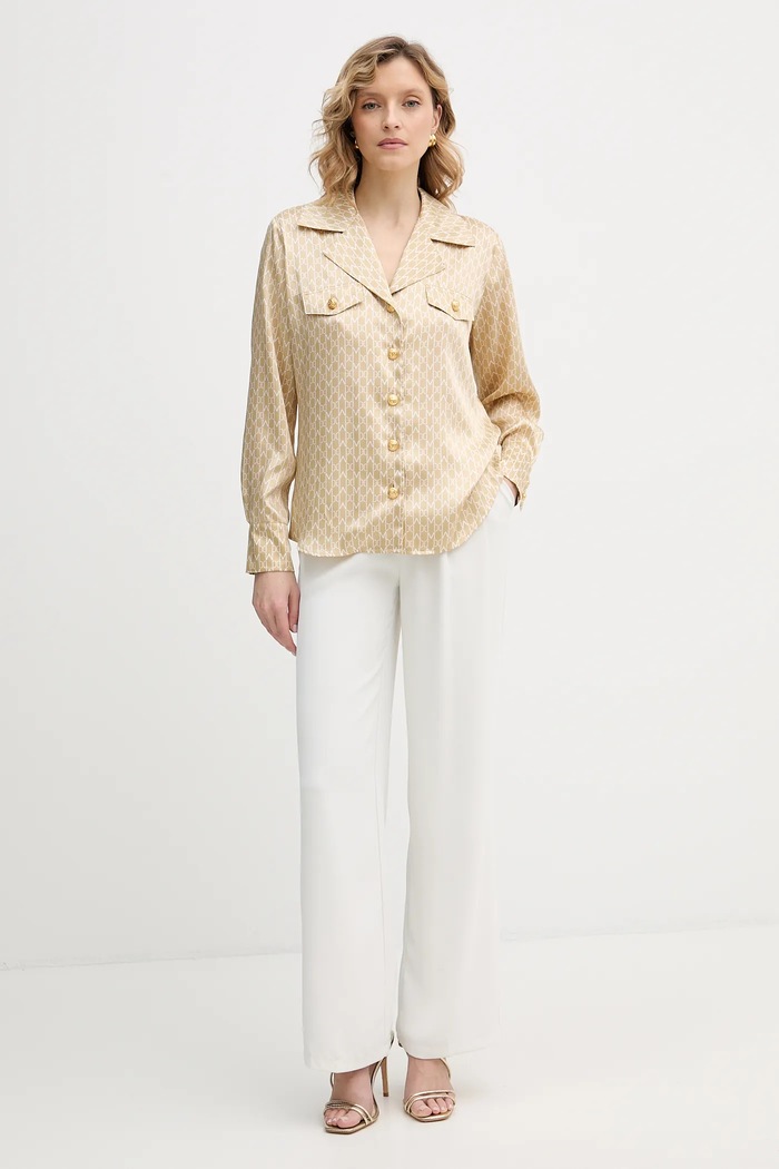 Košeľa Marciano by Guess ELIDA 6RGH12.7435A béžová SS26