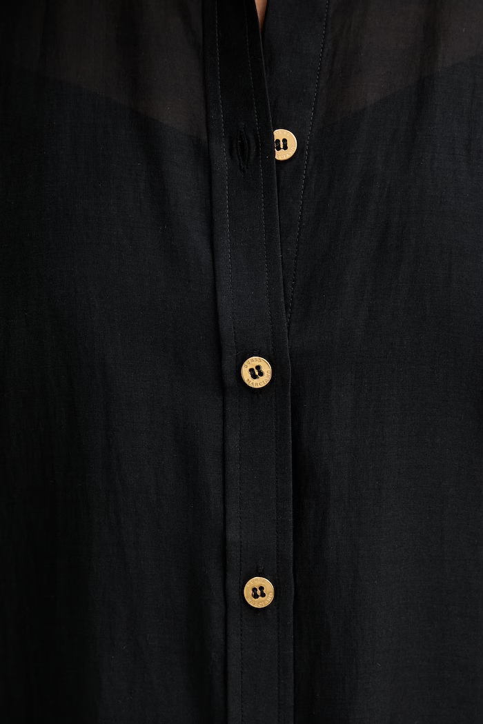 Marciano by Guess cămașă pentru femei, cu lyocell TEA G6GH23.W2198 negru
