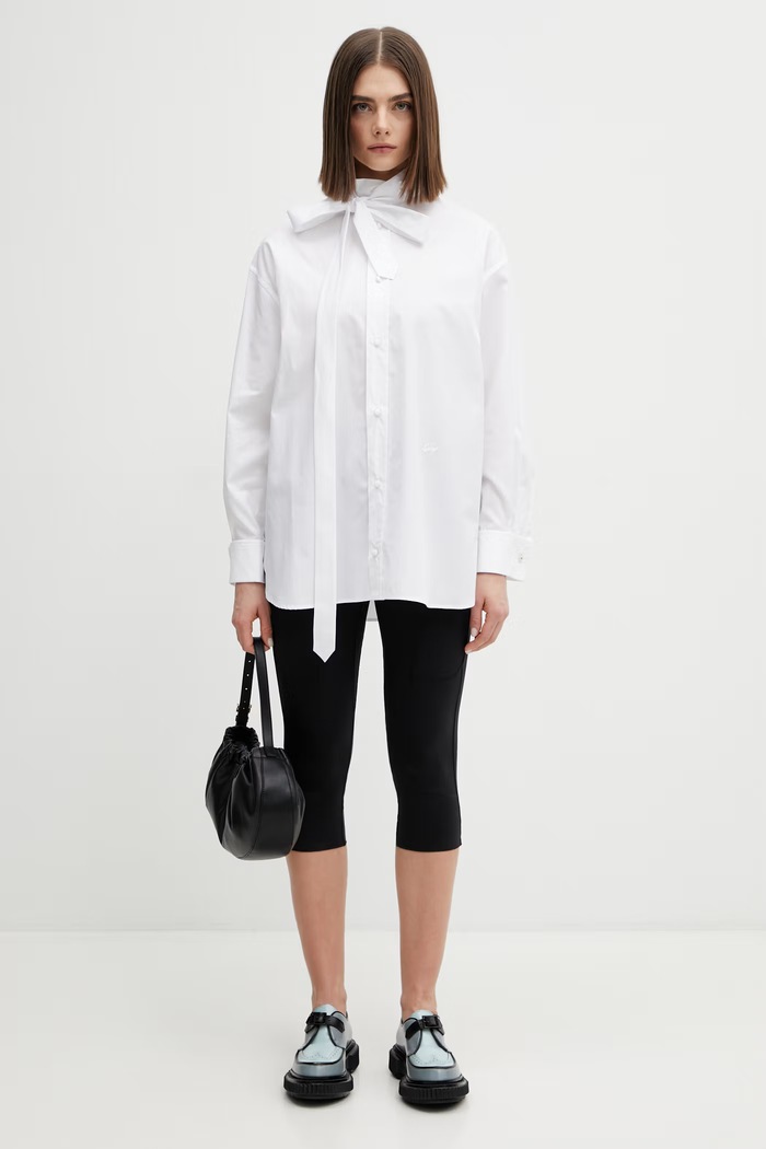 Kenzo cotton shirt FG52CH2799LF white