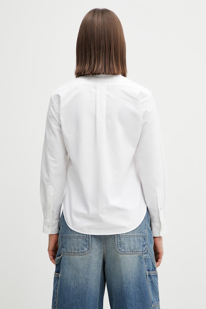 Clothing Kenzo cotton shirt FG52CH2859LO white