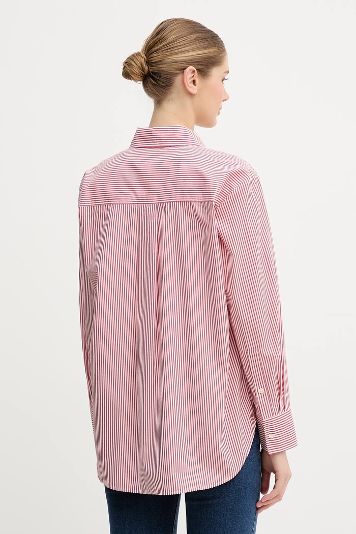 Abbigliamento Tommy Hilfiger camicia in cotone WW0WW48190 rosso