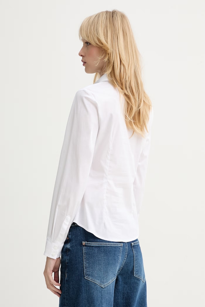 Abbigliamento Guess camicia EMILY W6RH85.W1LU1 bianco