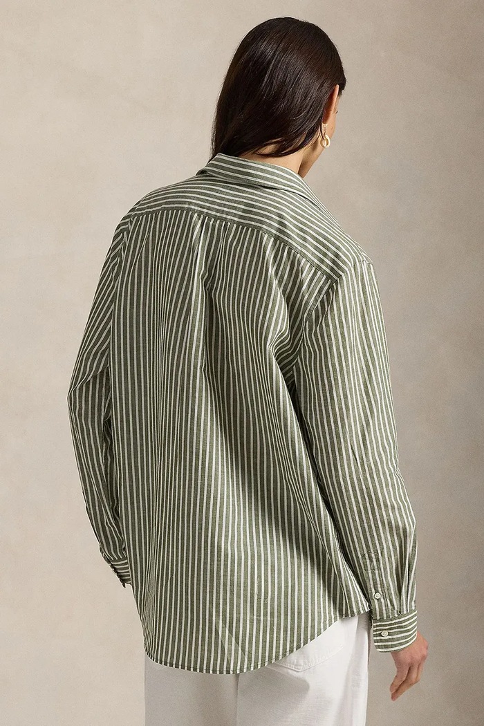 Polo Ralph Lauren cămașă cu in 211971514 verde SS26