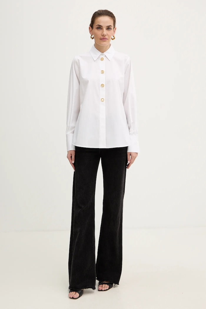 Karl Lagerfeld pamut ing B1W11012 fehér SS26