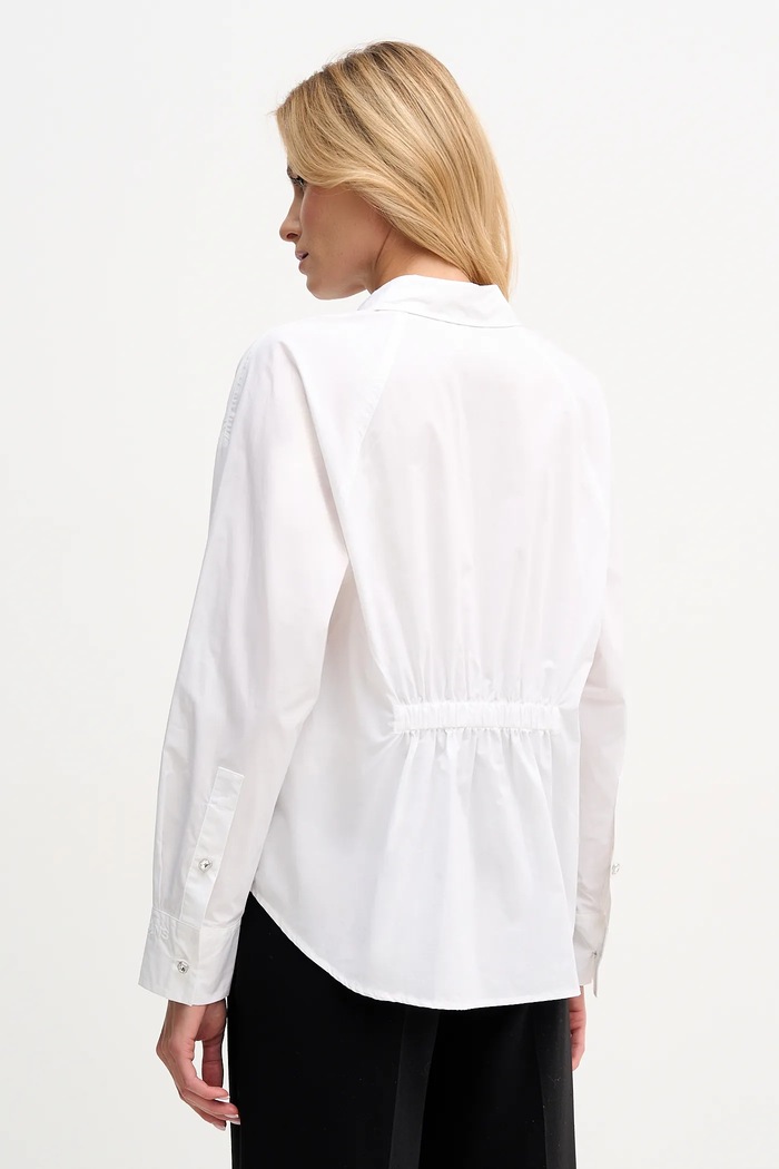 Ruházat Dkny pamut ing DJ6W2171 fehér