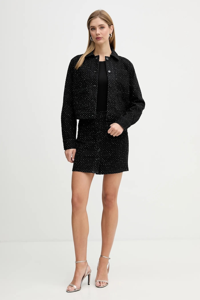 Jakna Armani Exchange XW001820.AF18855 črna SS26