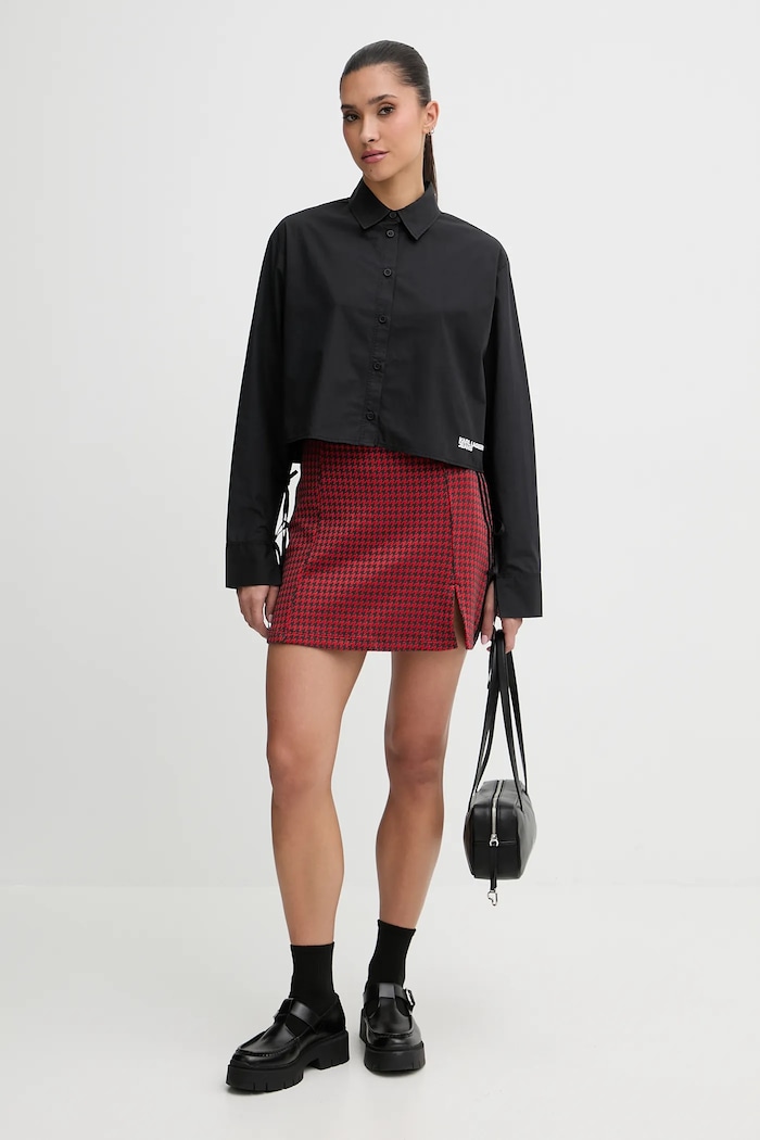 Karl Lagerfeld Jeans pamut ing B1W11027 fekete SS26
