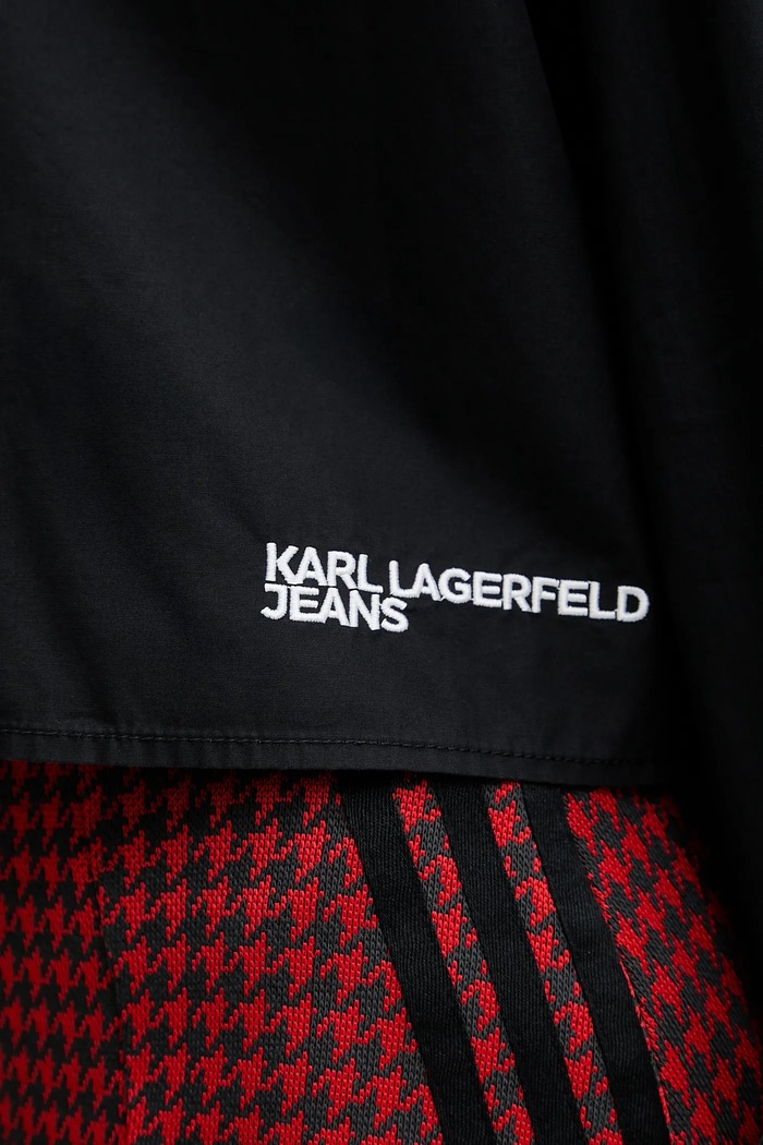 Karl Lagerfeld Jeans pamut ing B1W11027 fekete