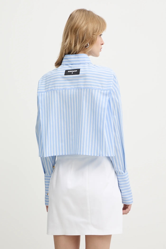 Ruházat Patrizia Pepe ing 8C0856.A544 kék