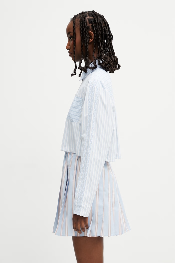 adidas Originals košeľa dámska KC8870 modrá SS26