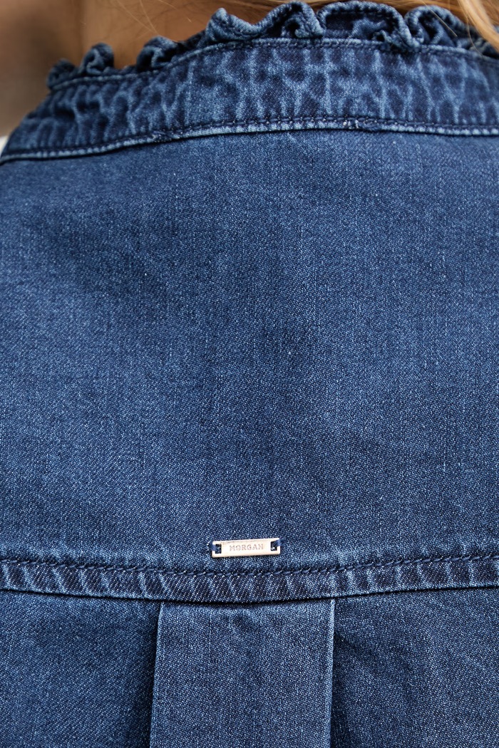 Morgan cămașă pentru femei, din denim CING