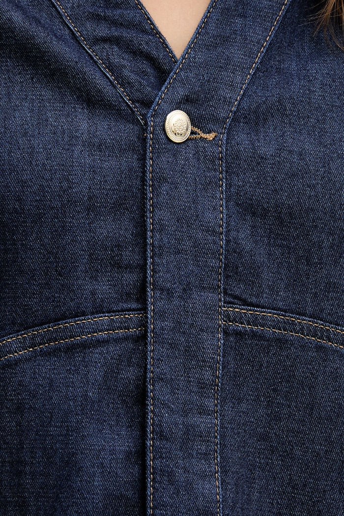 Mos Mosh cămașă jeans Bari 178490 bleumarin