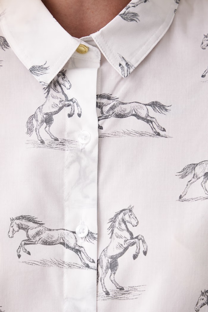 Barbour košile dámská s bavlnou Safari LSH1357