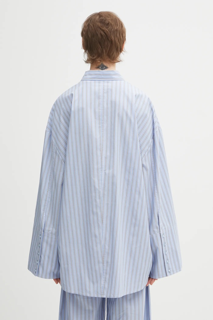 Clothing Rotate cotton shirt 1153663082 blue