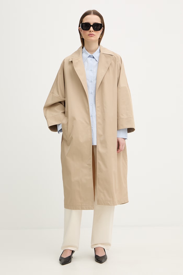 Twinset koszula bawełniana 261TE2010 niebieski SS26