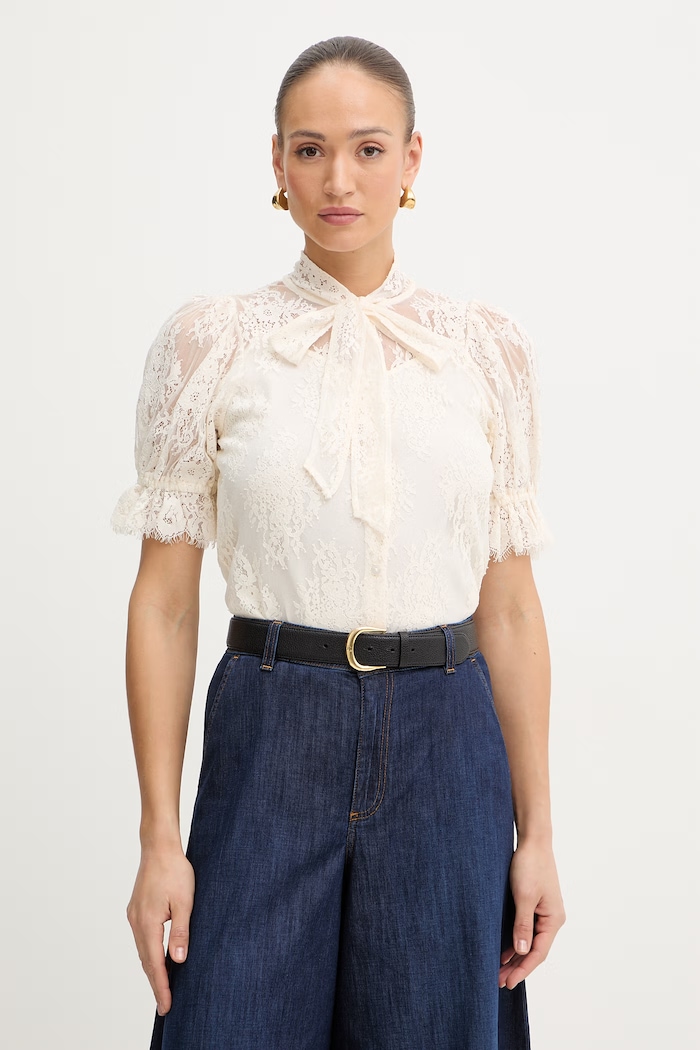 Košeľa Twinset regular béžová 261TP2625