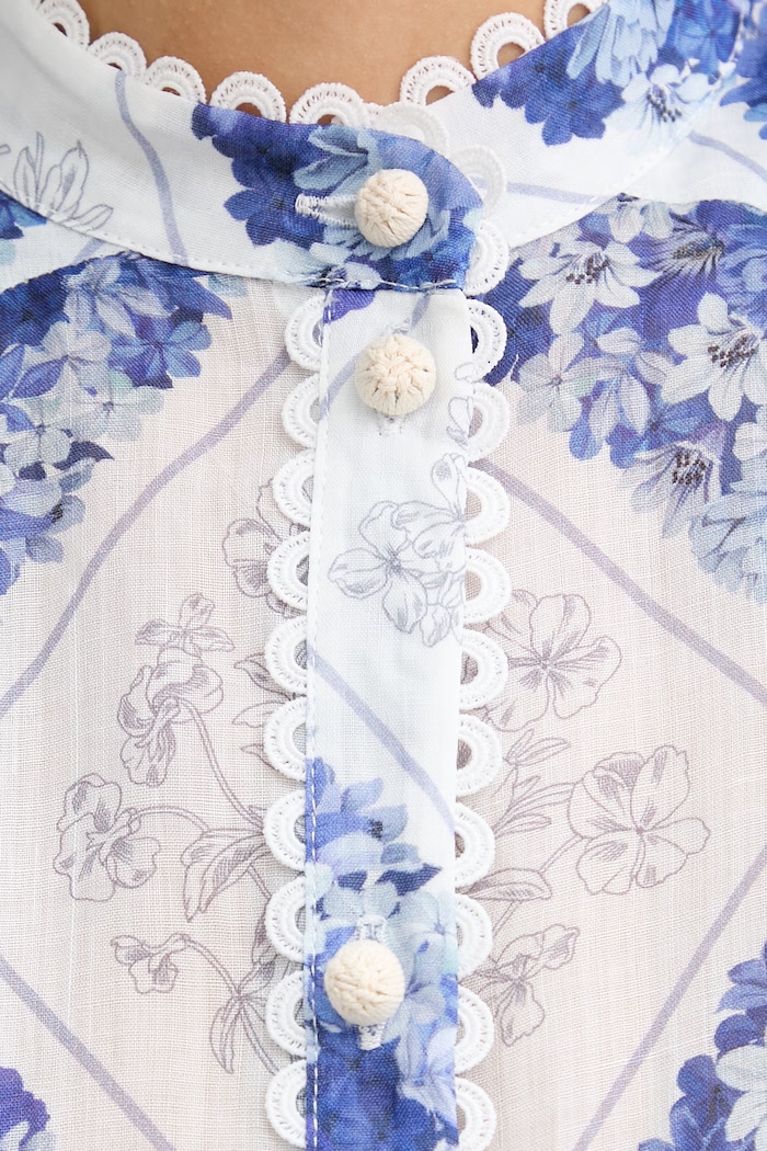 Košeľa Twinset 261TP213E modrá