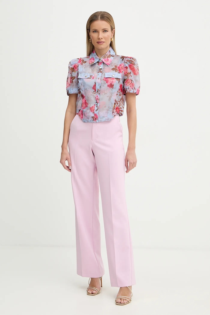 Fracomina camicia FR26ST6028W775R8 blu SS26