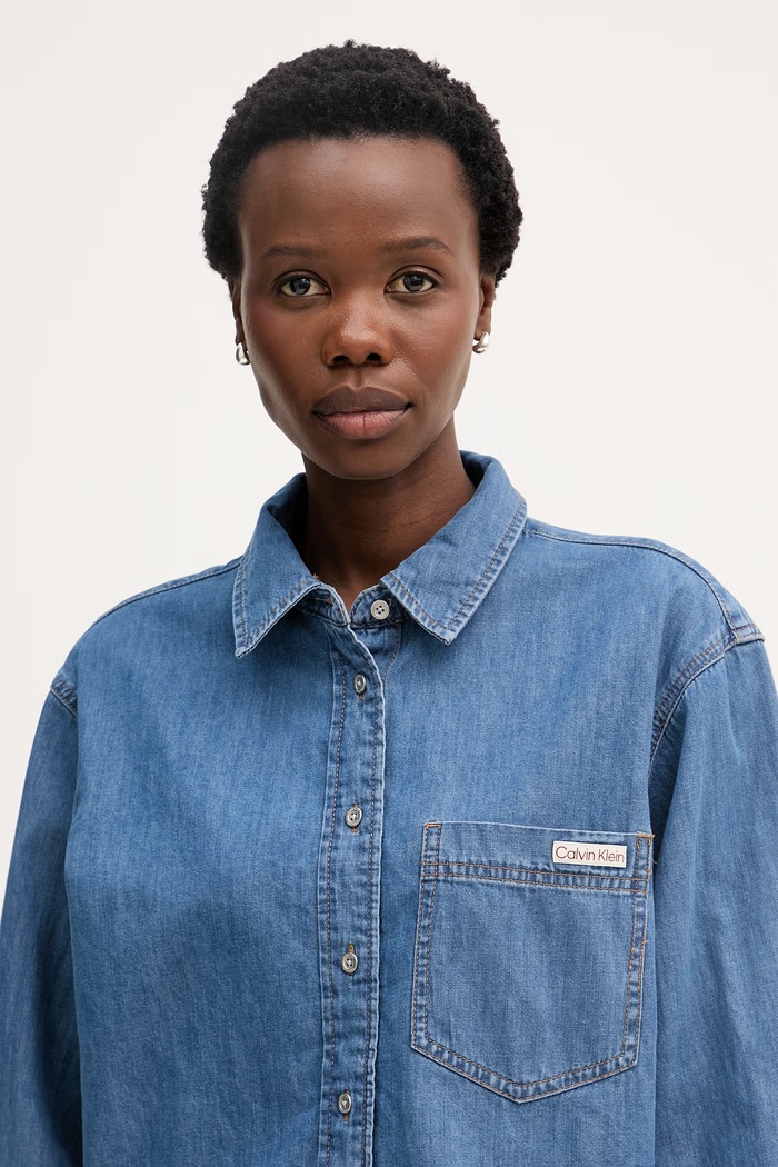 Calvin Klein Jeans ing női farmer kék LV047F790G