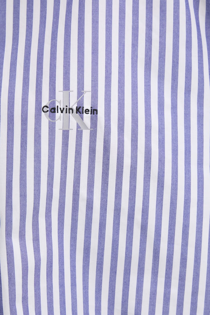 Calvin Klein Underwear cămașă pentru femei, din bumbac albastru LV00QS7605