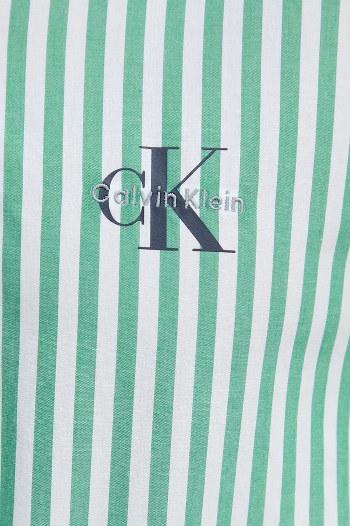 Calvin Klein Underwear košeľa dámska bavlnená LV00QS7605 zelená