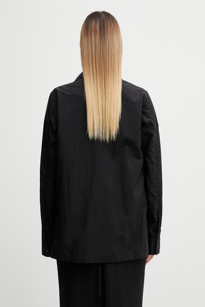 Ρούχα Πουκάμισο Y-3 W RE 3S SHIRT KF1193 μαύρο