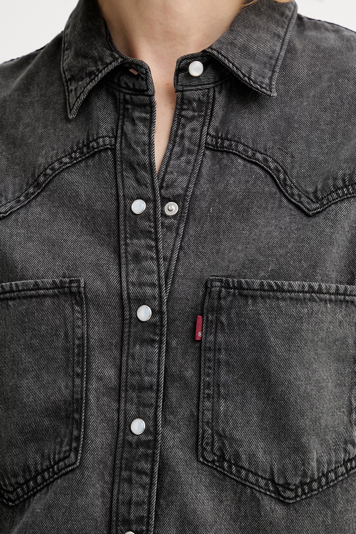 Levi's koszula jeansowa TEODORA WESTERN A7244.0079 czarny