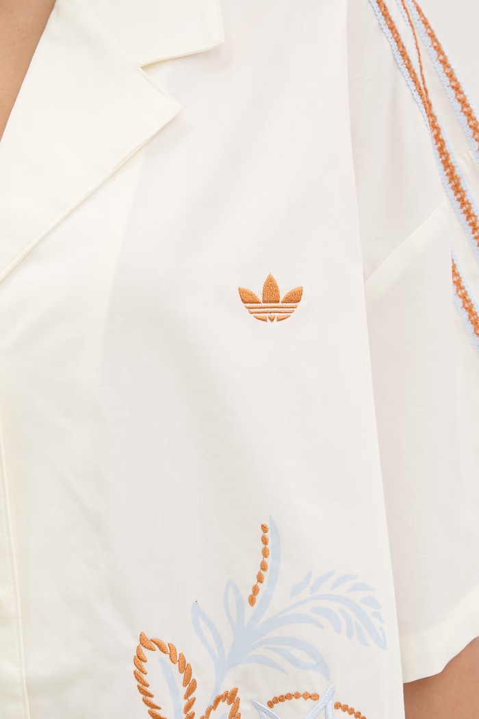 adidas Originals cămașă pentru femei, din bumbac Resort KY3164 bej