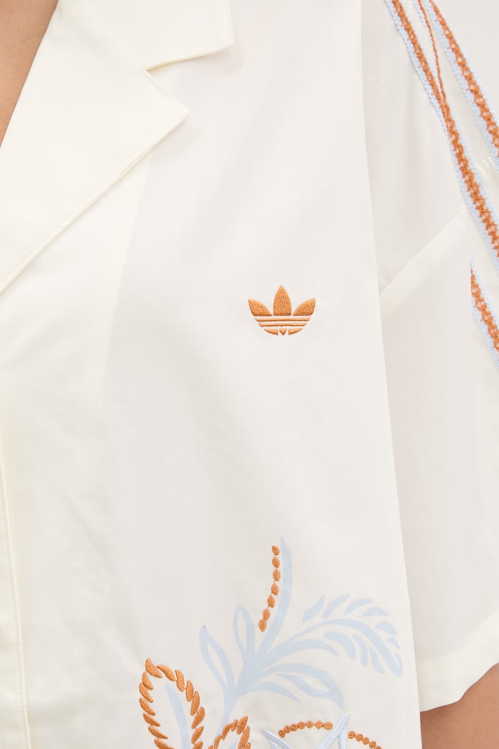 adidas Originals cămașă pentru femei, din bumbac Resort KY3164 bej