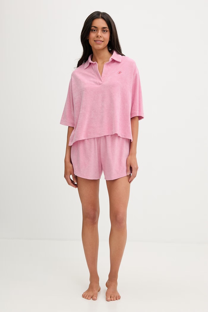 Tommy Hilfiger polo tričko dámske SUMMER UW0UW06471 ružová SS26
