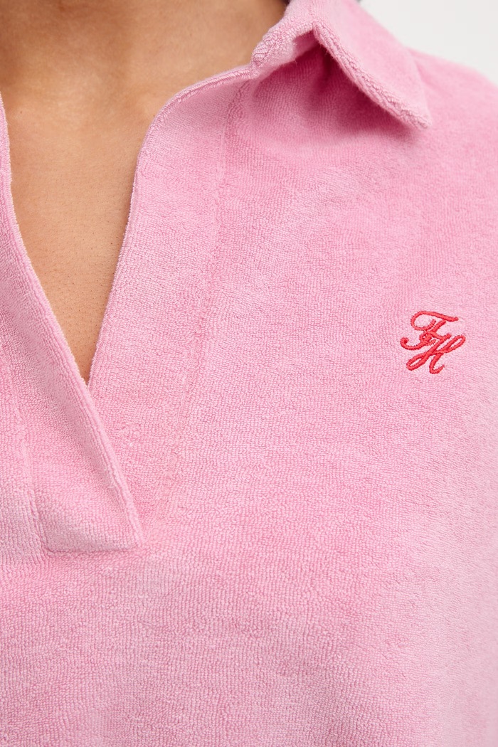 Tommy Hilfiger polo tričko dámske SUMMER UW0UW06471 ružová